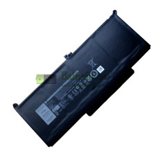 Vervangende batterij voor Dell Latitude 7000 E7280 E7380 E7480 F3YGT