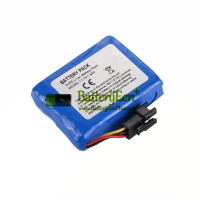 Vervangende batterij voor Medcaptain 654255 154457 MP Serie MP-30 MP-60 SYS-6010