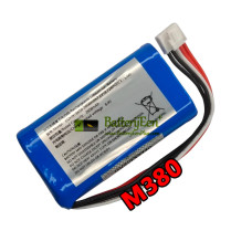 Vervangende batterij voor Edifier M380 M260 M230 7,2 V 5 lijnen