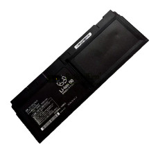 Vervangende batterij voor Panasonic CF-qv8 CF-QV9A/D/E/K CF-XZ6 CF-VZSU1NJS/MJS Zwart