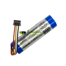 Vervangende batterij voor PLC 1643-CT-1P1S18650-O LC06