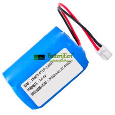 Vervangende batterij voor PLC 18650-4S1P-2.6Ah