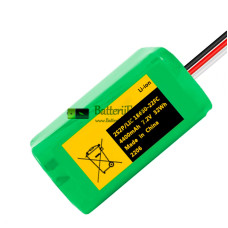 Vervangende batterij voor PLC 2S2P-LIC18650-22FC