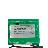 Vervangende batterij voor PLC 3/AA600HT