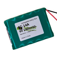 Vervangende batterij voor PLC BT-14A