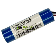 Vervangende batterij voor PLC C18650CC LKS1000