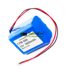 Vervangende batterij voor PLC CYW-660