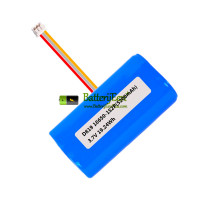 Vervangende batterij voor PLC D819-18650-1S2P