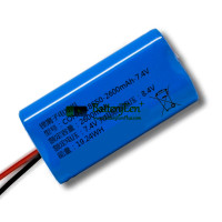 Vervangende batterij voor PLC HTK-18650-2600mAh-7.4V