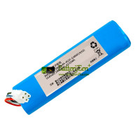 Vervangende batterij voor PLC INR18650-2900mAh-4S1P-S
