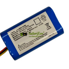 Vervangende batterij voor PLC INR18650-2S1P S1001BT