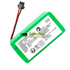 Vervangende batterij voor PLC INR18650M26S-4S1P-1