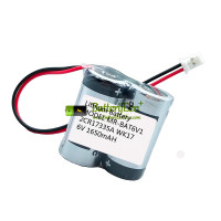 Vervangende batterij voor PLC MR-BAT6V1 2CR17335A