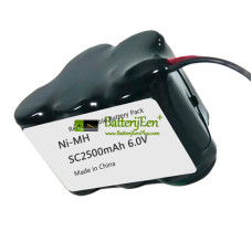 Vervangende batterij voor PLC SC2500mAh