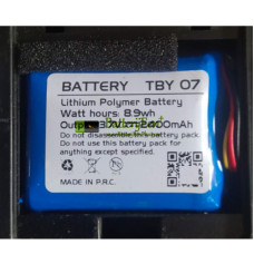Vervangende batterij voor PLC TBY-O7