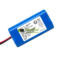 Vervangende batterij voor PLC TY18650-2S