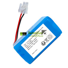 Vervangende batterij voor PLC UR18650ZY-4S1P-Z B-stekker