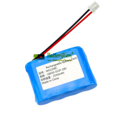 Vervangende batterij voor PLC WS1208C 18650-5S1P-18v