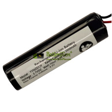 Vervangende batterij voor PLC YYNZ01JY ICR18650