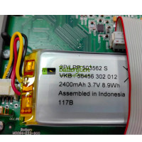 Vervangende batterij voor THORLABS PM100D 2P/LP503562S