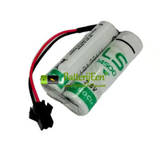 Vervangende batterij voor ABB Black-Plug 2xLS14500