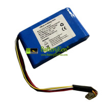Vervangende batterij voor Absprung ALK-618650A A6