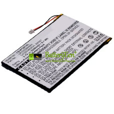 Vervangende batterij voor Apple Generatie 2e P325385A4H 1e iPod