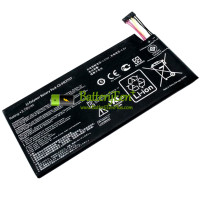 Vervangende batterij voor Asus C11-TF400CD Pad TF400 ME301T Transformer