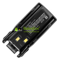 Vervangende batterij voor Baofeng UV-98D UV-8D UV-Q5 BL-8 UV-82 UV-8R