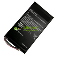 Vervangende batterij voor Barnes-Noble Nook BNA-B0002 HD7