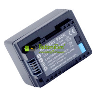 Vervangende batterij voor Canon M506 R706 BP-709 BP718 R66 HF M56 BP-718 R606