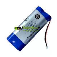 Vervangende batterij voor Dentsply GP50NH4SMXZ Smartlite-Curer-PS