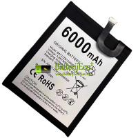 Vervangende batterij voor Doogee V20Pro V20 BAT21ZN1336000