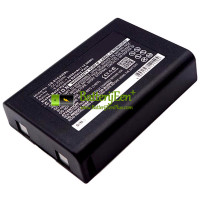 Vervangende batterij voor Eartec Comstar CC-2200NI Com-Center
