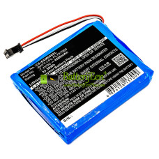 Vervangende batterij voor Extech BATT-74V Ms6100 Ms6060 MS6000 Ms6200