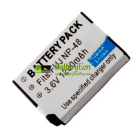 Vervangende batterij voor FUJIFILM XQH COMPACT NP48 X-Q1 NP-48 FNP48 XQ1