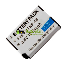 Vervangende batterij voor FUJIFILM XQH COMPACT NP48 X-Q1 NP-48 FNP48 XQ1