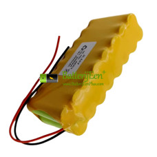 Vervangende batterij voor GE Responder 15N-2000AA