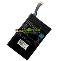 Vervangende batterij voor Getac MTUB NUA 02-852-7841