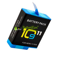 Vervangende batterij voor GoPro 10 AHDBT-901 Hero9