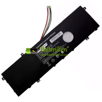 Vervangende batterij voor Hasee 536586 506485-3S 524660 X4-2020S1 HAUS01