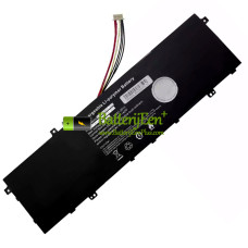 Vervangende batterij voor Hasee 536586 506485-3S 524660 X4-2020S1 HAUS01