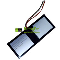 Vervangende batterij voor Jumper 7Buckles-5Lines 12256 U516698PV-2S1P S5Pro EZbook
