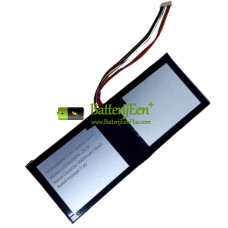 Vervangende batterij voor Jumper 7Buckles-5Lines 12256 U516698PV-2S1P S5Pro EZbook