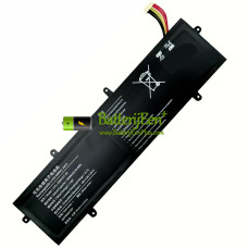 Vervangende batterij voor Jumper EZbook U5060127PV-2S1P JNC13 12128 12512 S5Pro