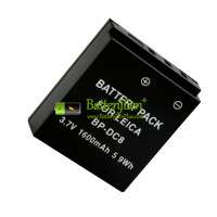 Vervangende batterij voor Leica X2 X1 BPDC8 XE VARIOX X BP-DC8 TYP113