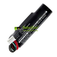 Vervangende batterij voor Logitech UE 533-000122 Roll-2 Roll-1 WS600