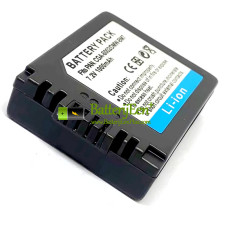 Vervangende batterij voor Panasonic CGA-S002E FZ4 BM7 FZ5 FZ3 FZ2 FZ20 FZ10 DMC-FZ1