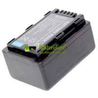 Vervangende batterij voor Panasonic H101 SDR-H85 T50 T55 GK S71 T51 H95 S45