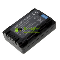 Vervangende batterij voor Panasonic HC-V110 V110GK V110K V210GK VW-VBY100
